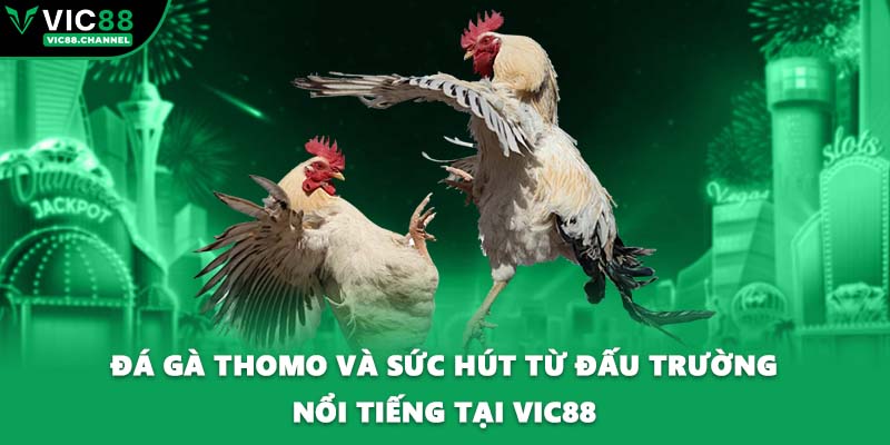 Đá Gà Thomo Và Sức Hút Từ Đấu Trường Nổi Tiếng Tại VIC88