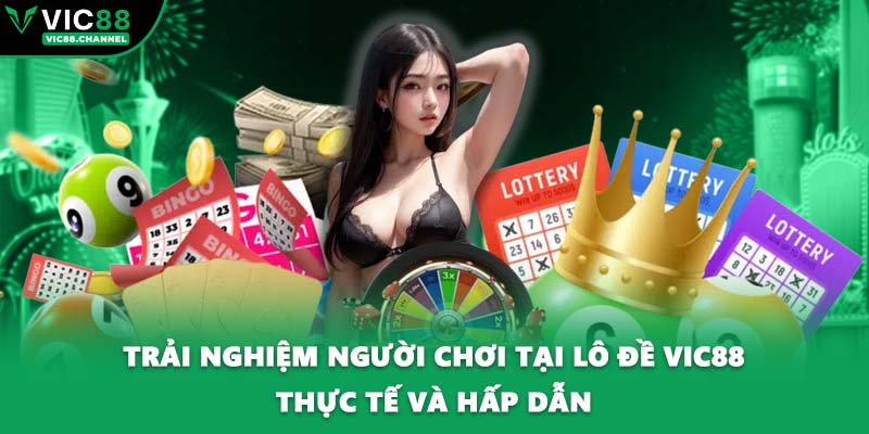 Trải nghiệm người chơi tại lô đề VIC88 thực tế và hấp dẫn